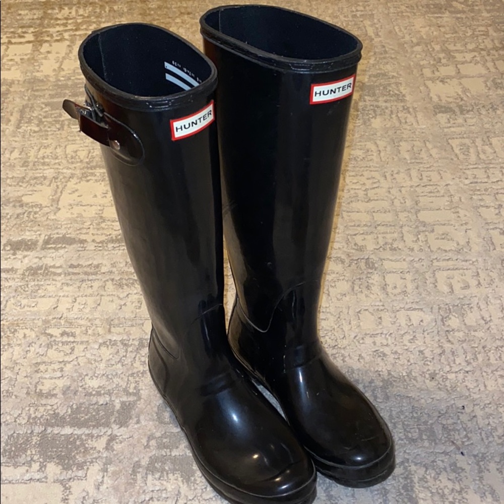 COPY - Black Shinny Hunter Boots